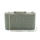 Alexa Crystal Clutch (Pewter)
