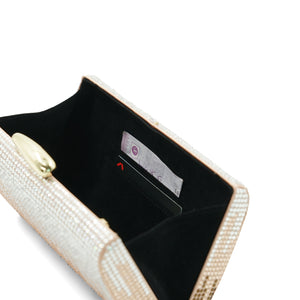 Evelyn Crystal Clutch (RoseGold)