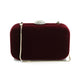 Sienna Velvet Clutch (Plum)