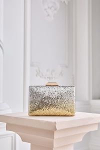 Stella Glitter Clutch (Gold)