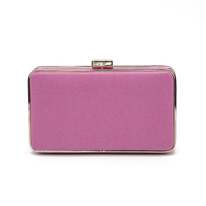 Kirsten Leather Clutch (Pink)